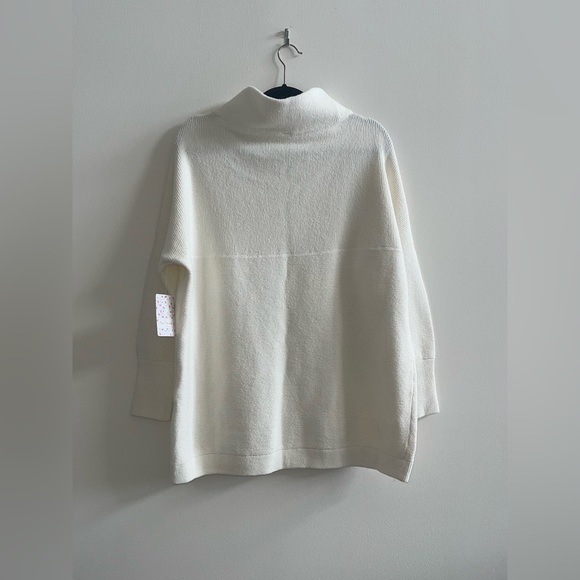 NWT Free People Ecru Ottoman Slouchy Tunic - Picture 2 of 3